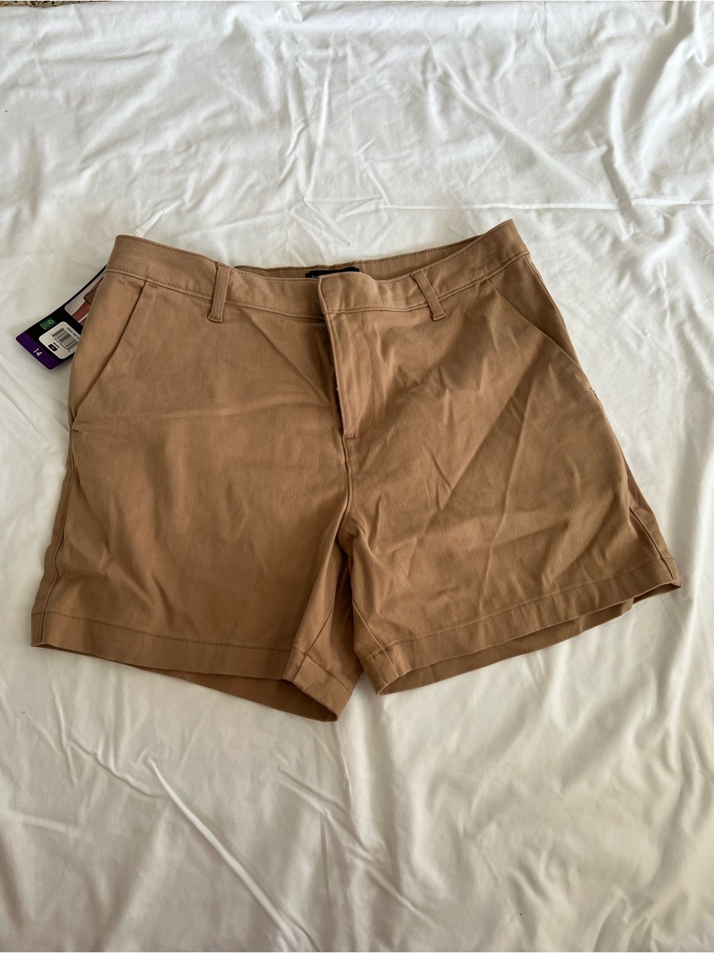 Banana Republic Women's Tailored Shorts in Camel Tan #208